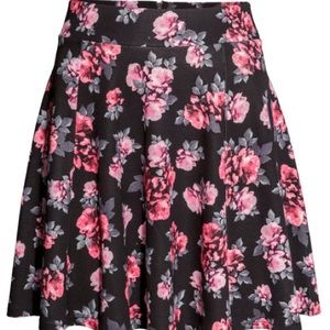 Floral Skater Skirt